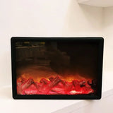 Christmas LED Flame Lamp – Simulated Fireplace Light for Indoor & Outdoor Decor